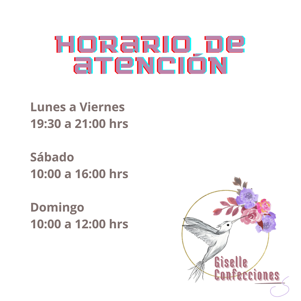 Horario de atención