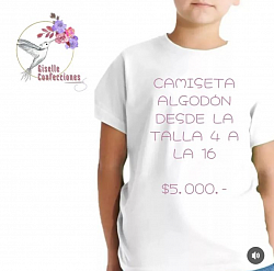 Camiseta manga corta